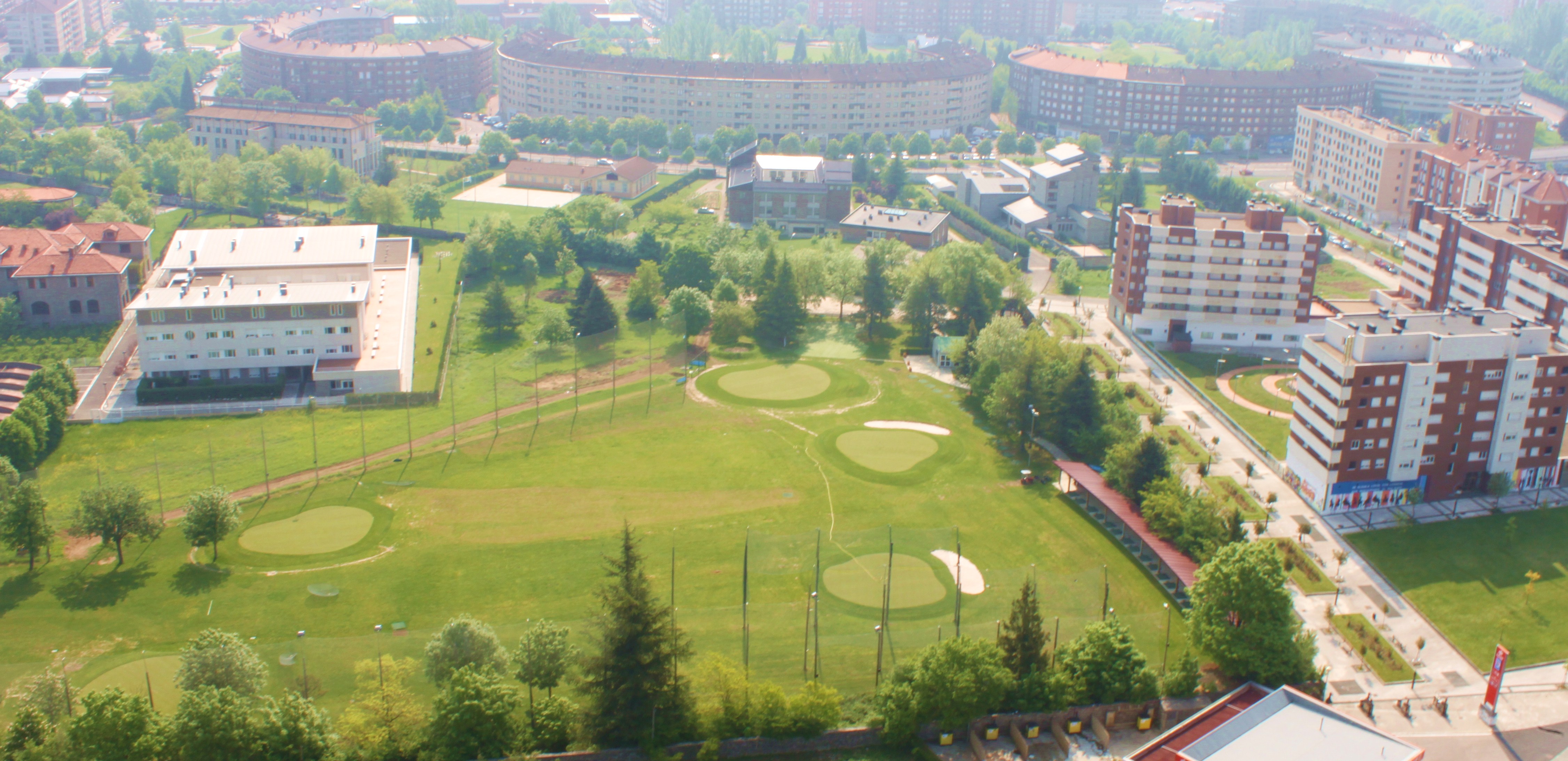 Foto aérea Golf Seminario